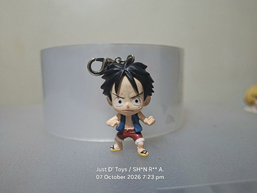 One Piece Luffy Mini Figure Charm (Category: Figurines & Statues) located in Quezon City. Submitted by just_d_toys_quezon_city (Listing ID 1466459875, Image 1). Description: One Piece Luffy Mini Figure Charm Php60.00 Location: Cubao, QC (I don't do meetups) MOP: Gcash (Payment First Basis) MOD: J&T Express or Lalamove (shipping/ delivery fee to be shouldered by the buyer) #luffy #keychain.