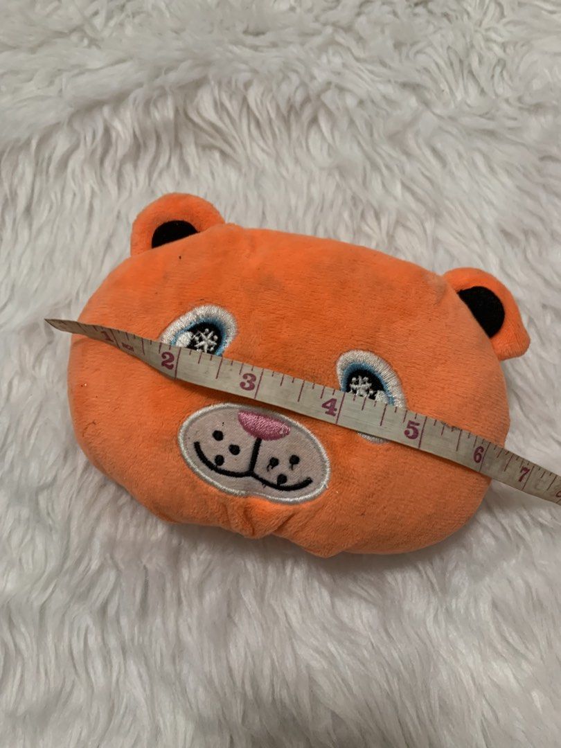 Orange head bear (Category: Plushies & Soft Toys) located in Caloocan City. Submitted by appleblossoms07 (Listing ID 1466507140, Image 3). Description: Needs washing Apps ST pouch 3.