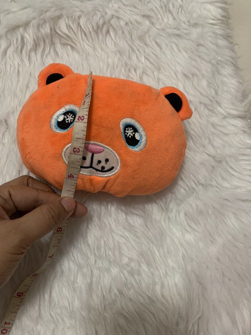 Orange head bear (Category: Plushies & Soft Toys) located in Caloocan City. Submitted by appleblossoms07 (Listing ID 1466507140, Image 2). Description: Needs washing Apps ST pouch 3.