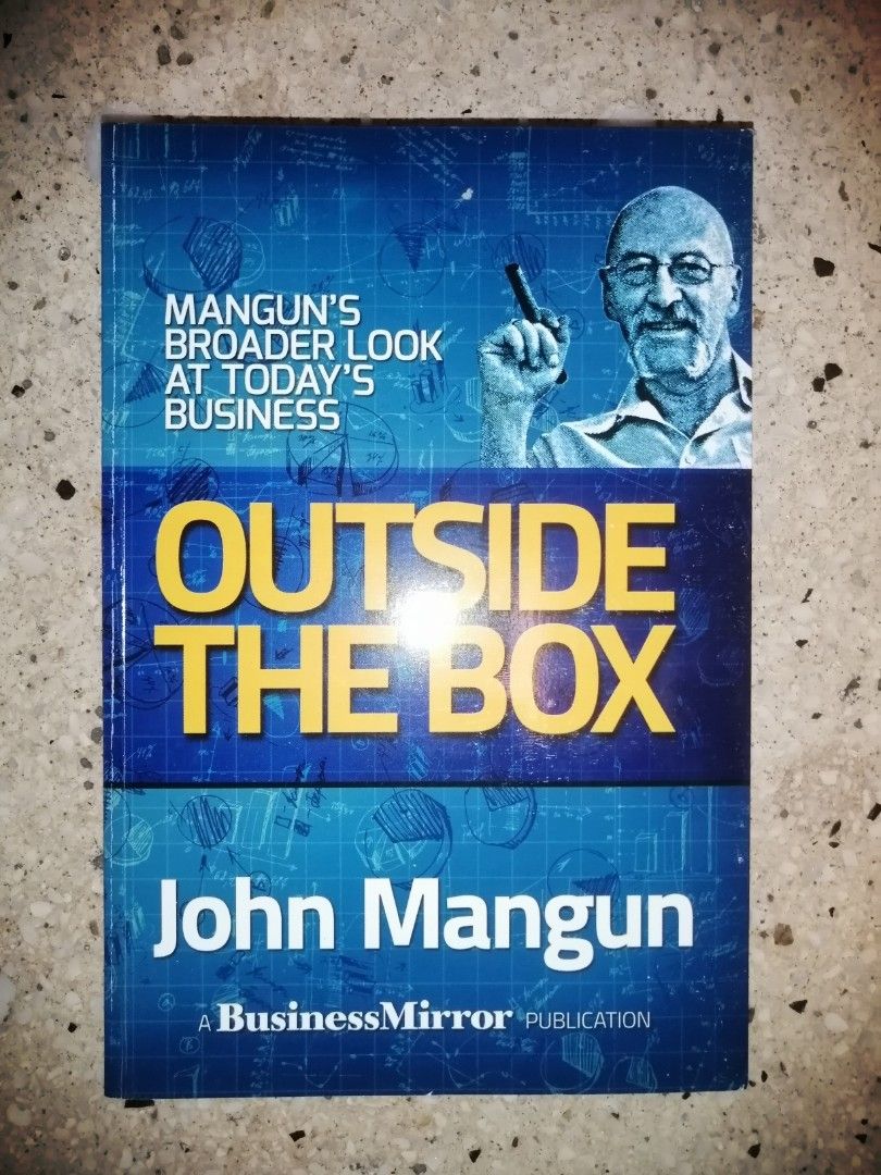 Outside the Box by John Mangun (Category: Storybooks) located in Makati City. Submitted by booksbymarvin (Listing ID 1466463706, Image 1). Description: For sale Paperback In good condition MOD, MOP: LBC GRAB, GCASH, BPI.