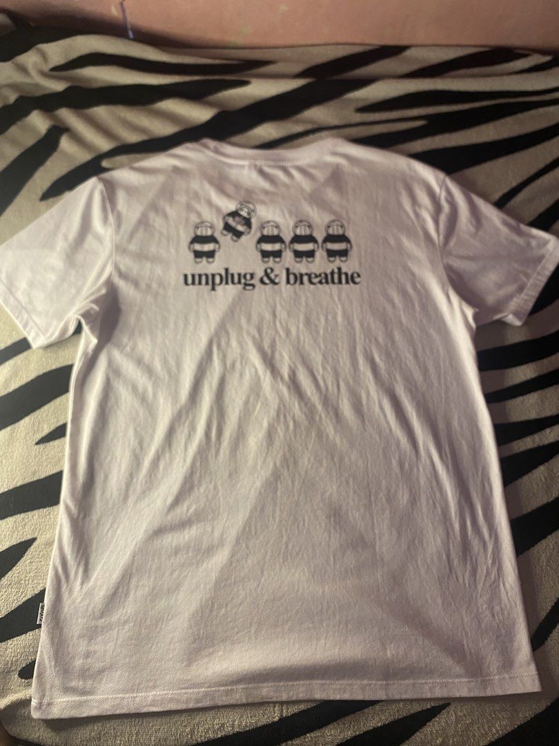 Oxgn (Oxygen) Design: Panda Astronaut / "unplug (Category: Activewear) located in Manila. Submitted by ddxyatchang (Listing ID 1466384992, Image 3). Description: Brand: Oxgn (Oxygen) Design: Panda Astronaut / “unplug & breathe” Fit: Easy Fit Size: Large Length: Approx. 28 - 29 inches .