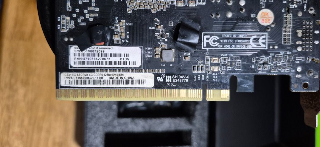 PALIT GTX 1650 (Defective) (Category: Computer Parts) located in Valenzuela. Submitted by potatochipsdoe (Listing ID 1466486116, Image 3). Description: NVIDIA PALIT GTX 1650 4GB (DEFECTIVE) PHP 2,000.00 WITH ISSUES! - Fans not spinning - No display HINDI NA PO ITO GUMAGANA Pickup or via Lalamove, buyer shoulders shipping fee. Mode of Payment: QR Code/Bank Transfer pagdating ng Rider mo..