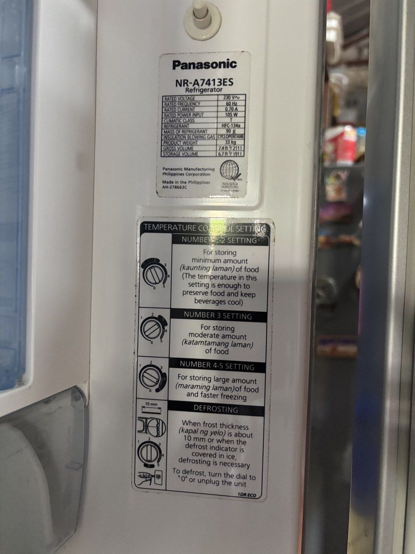 Panasonic (Category: Other Home Appliances) located in Manila. Submitted by roah_172309 (Listing ID 1466415045, Image 3). Description: .