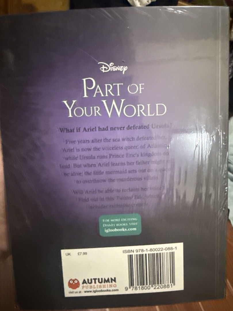 Part of Your World (Category: Storybooks) located in Quezon City. Submitted by episol (Listing ID 1466398011, Image 2). Description: Sealed RFS: decluttering/unhauling.