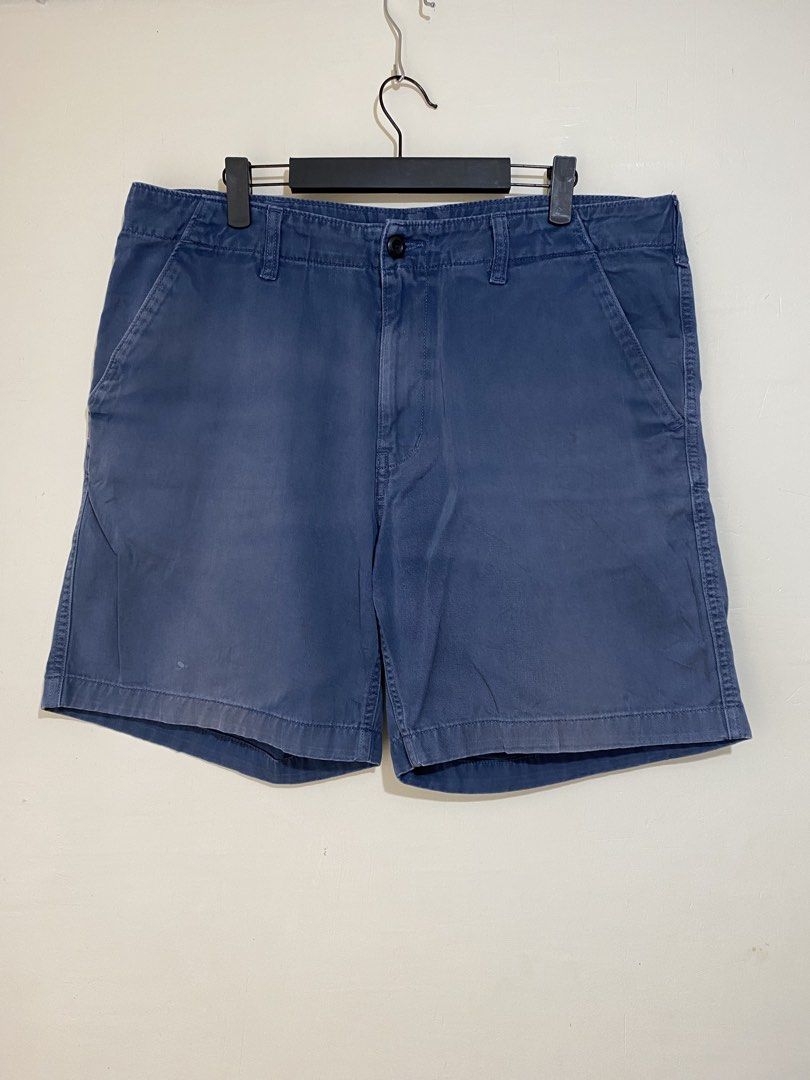 PATAGONIA,Shorts (Category: Shorts) located in Cavite. Submitted by jc_thrift95 (Listing ID 1466490117, Image 1). Description: - a pair of Patagonia Men’s Lightweight All-Wear Hemp Shorts (or similar organic cotton/hemp chino shorts) in a dark blue or slate-grey wash. - Made in Sri Langka - L- 18 inch - W- 19 inch - Color rate 7/10 (fade) - See pictures details for dimes..