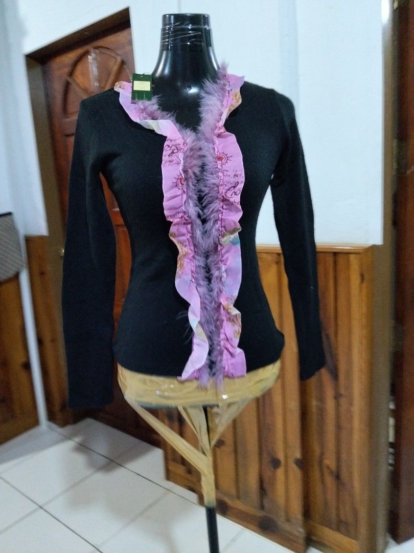 Patricia forgeal real feather bnwt srp $380 (Category: Others Tops) located in La Trinidad. Submitted by designeritems2000 (Listing ID 1466470264, Image 2). Description: .