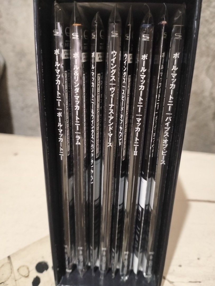 Paul McCartney SHM-CD mini LP japan (Category: CDs & DVDs) located in Manila. Submitted by jhenaloymerchandise (Listing ID 1466367265, Image 2). Description: Paul McCartney SHM-CD mini LP japan released = 8 titles = ₱25,000 McCartney McCartney II RAM band on the run venus and Mars wings at the speed of sound tug of war pipe of peace Promo Box Rare = ₱5,000 all brand new made in JAPAN released: 2017.