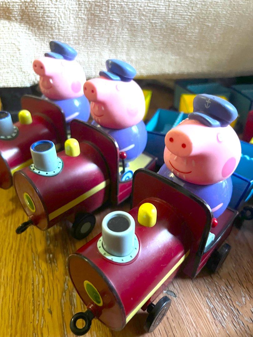 Peppa Pig Train Set (Category: Kids Toys) located in Manila. Submitted by macks_toys (Listing ID 1466455275, Image 2). Description: 📌You may send DM for your inquiries. ✨KINDLY CHECK EACH DETAILS✨ 🔳 From Japan/UK Surplus items 🔳 Batt operated were as is and untested 🔳 Manage your expectations since it’s preloved and from Surplus Items 🔳 WYSIWYG ✨ Thank you! ✨ .
