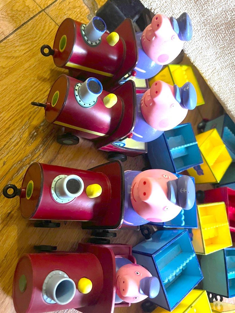 Peppa Pig Train Set (Category: Kids Toys) located in Manila. Submitted by macks_toys (Listing ID 1466455275, Image 3). Description: 📌You may send DM for your inquiries. ✨KINDLY CHECK EACH DETAILS✨ 🔳 From Japan/UK Surplus items 🔳 Batt operated were as is and untested 🔳 Manage your expectations since it’s preloved and from Surplus Items 🔳 WYSIWYG ✨ Thank you! ✨ .