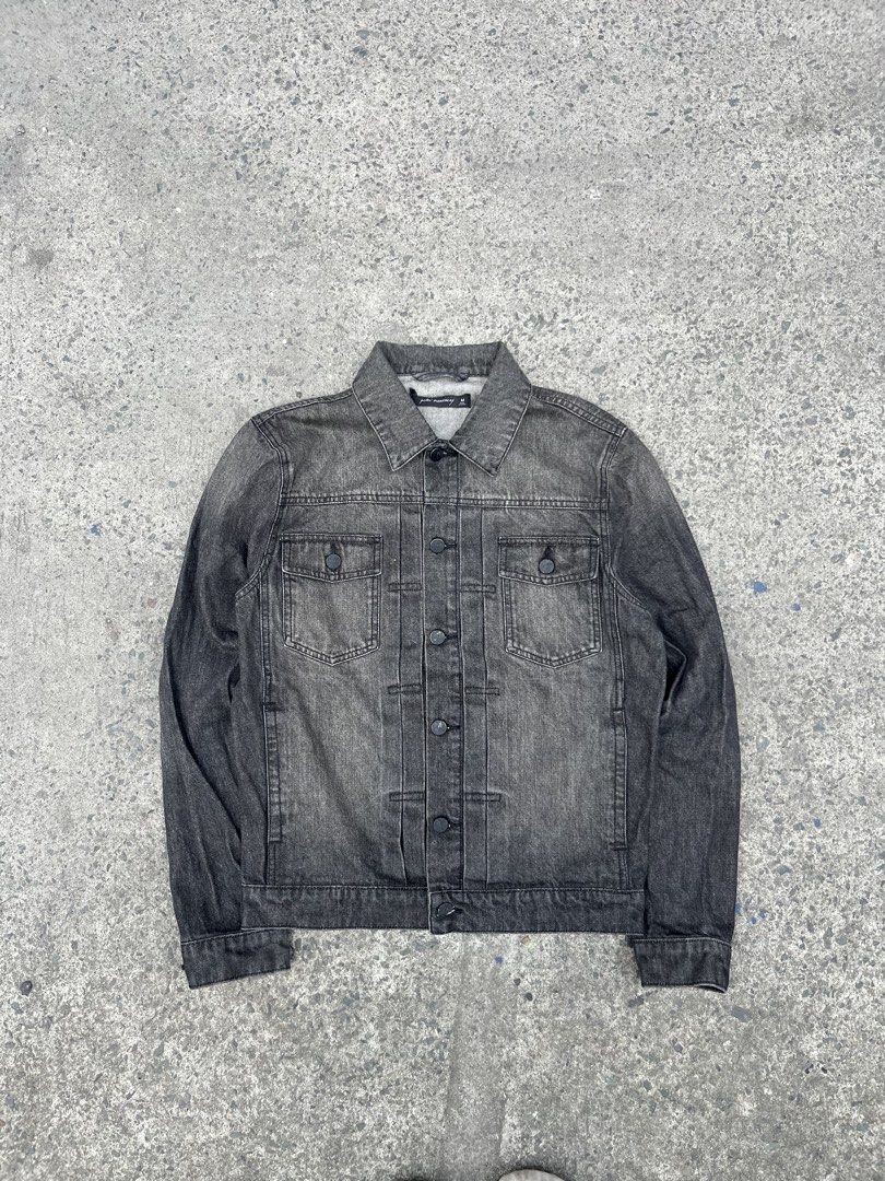 Peter Morrisey Type 2 Denim Jacket (Category: Coats, Jackets and Outerwear) located in Cavite. Submitted by kulotjunks (Listing ID 1466481459, Image 1). Description: Peter Morrisey Type 2 Denim Jacket Size: Medium Width: 22 Length: 26 Shoulder: 18 Sleeve: 26 Excellent Condition 🏷️ Price: ₱1380.