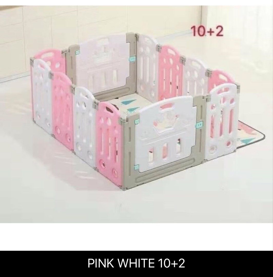 Pink Play Pen 12 Panels (Category: Other Kids Furniture) located in Quezon City. Submitted by littlefindsphbybms (Listing ID 1466460069, Image 2). Description: .