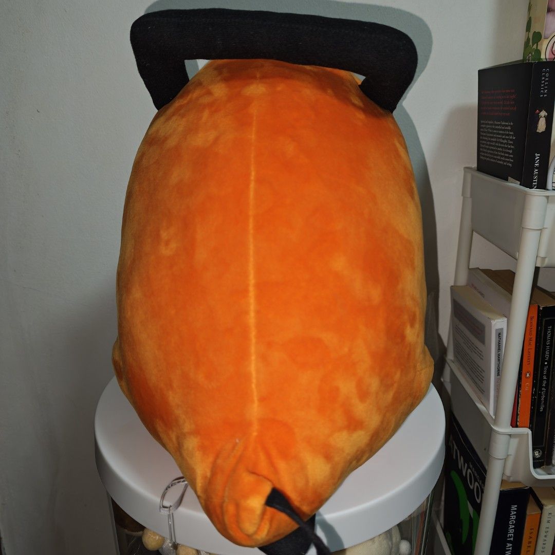 Pochita Jumbo Plush (Category: Plushies & Soft Toys) located in Quezon City. Submitted by in2cleric (Listing ID 1466515146, Image 3). Description: With etiketa, no paper tag. As is. MOP: GCash & Maribank MOD: J&T.