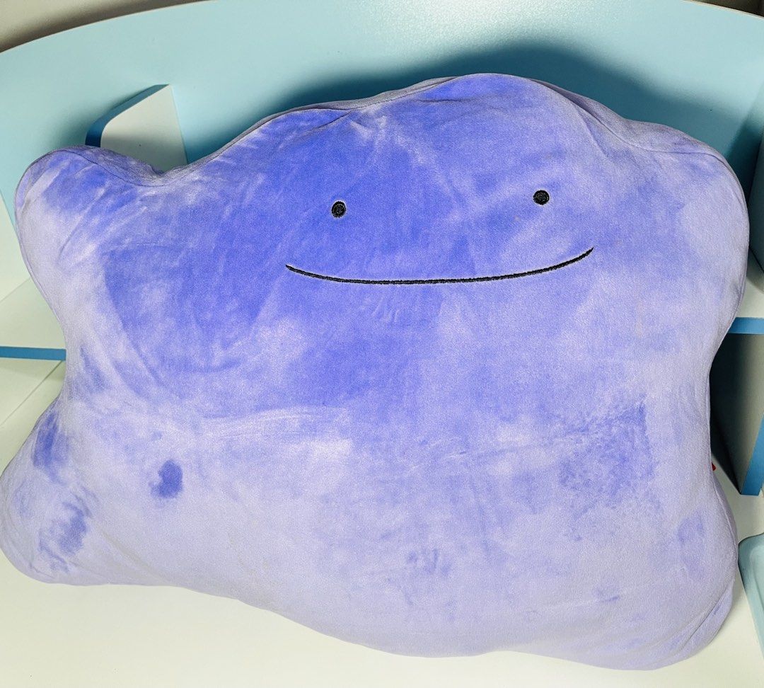 Pokemon Ditto large plushie (Category: Plushies & Soft Toys) located in Cainta. Submitted by jjsp_monsterhunting (Listing ID 1466429320, Image 1). Description: pokemon ditto large plushie approx 20 inches pokemon nintendo brand tag meet up pin loc cainta shipping options LALAMOVE✅ JNT✅.