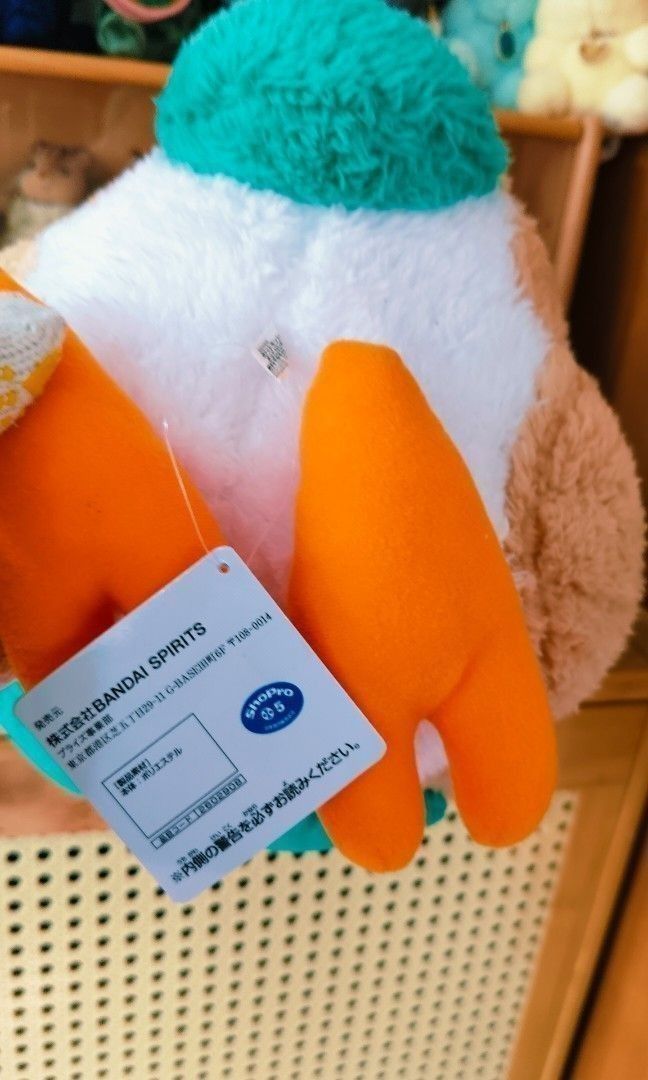POKEMON: ROWLET PLUSH, BNWT 14 INCHES (Category: Plushies & Soft Toys) located in San Pedro. Submitted by normancorpuz621 (Listing ID 1448169795, Image 3). Description: AVAILABLE POKEMON: ROWLET PLUSH BANPRESTO AUTHENTIC ◾FOR O N L Y 380 PhP 📌 ◾SIZE: 14 inches ◾FIRST TO PAY ◾NO LONG RESERVATION ◾NO COD/COP ◾COURIER: J&T, Lalamove, FLASH ◾MOP: BDO, Gcash #JAPANITEM #BRANDNEW #WITHPAPERTAG.