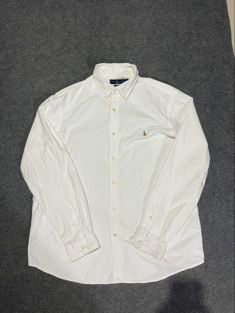 Polo Ralph Lauren bottom down long sleeve (QRCODE) (Category: Coats, Jackets and Outerwear) located in Lapu Lapu. Submitted by jhonrener41426 (Listing ID 1466462613, Image 1). Description: XL on tag Waist-25 Length-30 Excellent condition Color rate 9.8/10 Authentic Issue last pic kayu na bahala mag tangal.