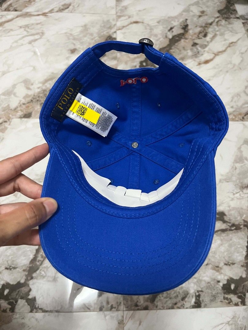 Polo Ralph Lauren Royal Blue Dad Hat (Category: Caps & Hats) located in Guagua. Submitted by copthacap_ (Listing ID 1466419230, Image 3). Description: condition: brand new issue: none color may vary due to lighting mop: gcash shipping: J&T loc: guagua, pampanga (open for meet ups).