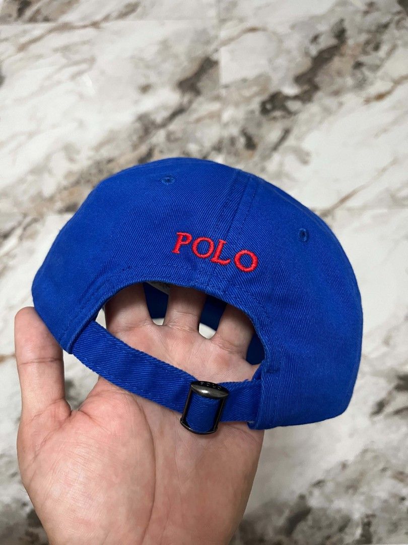 Polo Ralph Lauren Royal Blue Dad Hat (Category: Caps & Hats) located in Guagua. Submitted by copthacap_ (Listing ID 1466419230, Image 2). Description: condition: brand new issue: none color may vary due to lighting mop: gcash shipping: J&T loc: guagua, pampanga (open for meet ups).