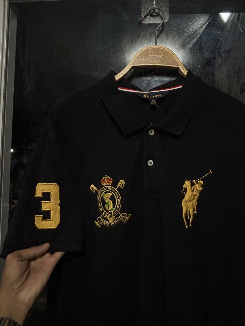 POLO SPORT (Category: Formal Shirts) located in Rizal. Submitted by underrated.klyde (Listing ID 1466469443, Image 2). Description: BEST FIT LARGE PRESTINE CONDITION 9.8/10 COLOR RATE NO ISSUE TAYTAY RIZAL.