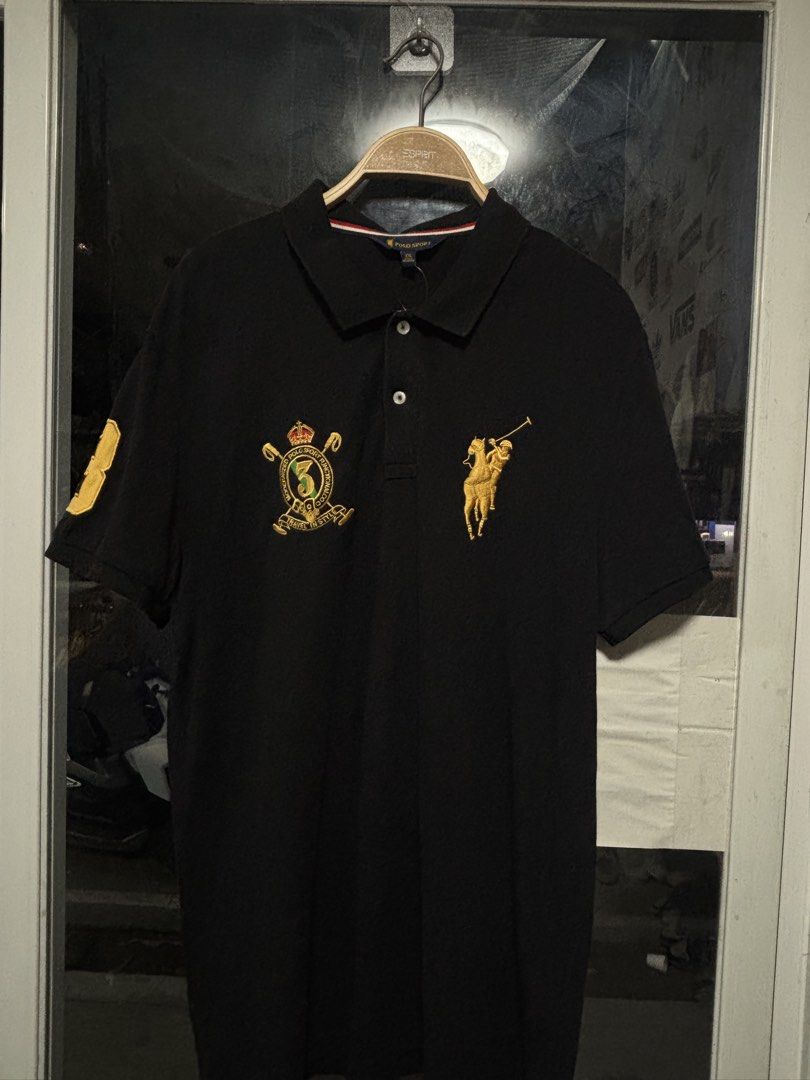 POLO SPORT (Category: Formal Shirts) located in Rizal. Submitted by underrated.klyde (Listing ID 1466469443, Image 1). Description: BEST FIT LARGE PRESTINE CONDITION 9.8/10 COLOR RATE NO ISSUE TAYTAY RIZAL.