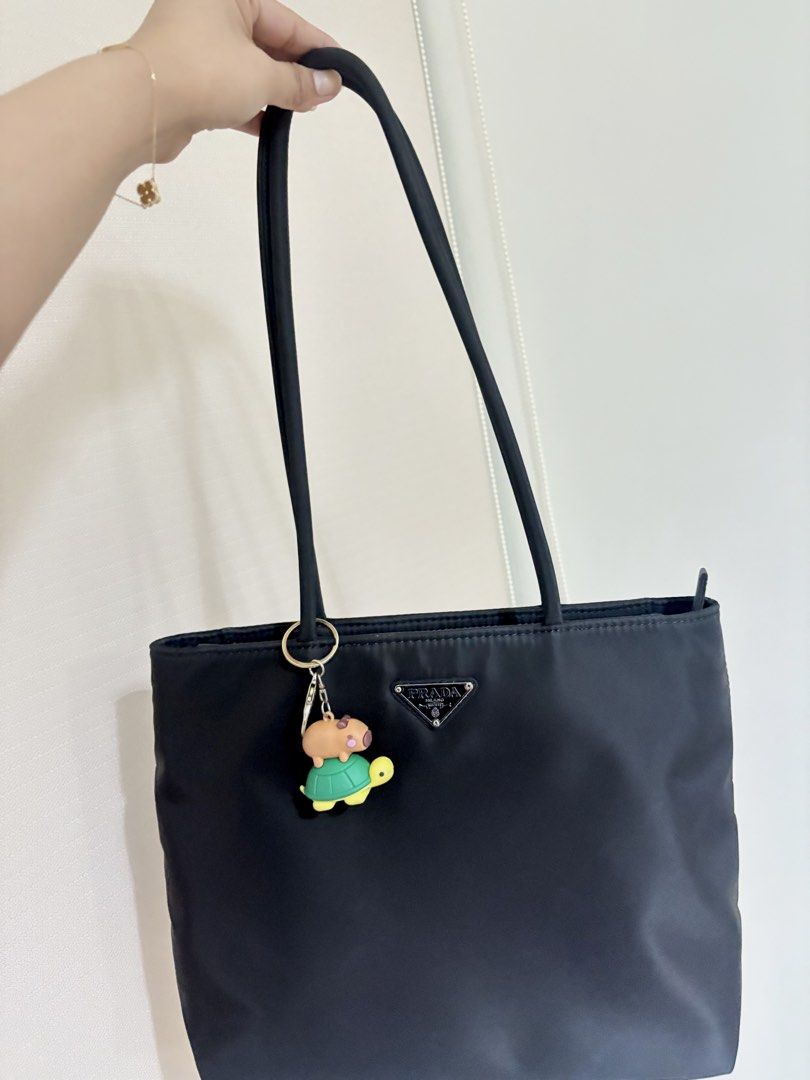 Prada Nylon tote bag (Category: Shoulder Bags) located in Manila. Submitted by declutter.bbb (Listing ID 1466494400, Image 2). Description: off.