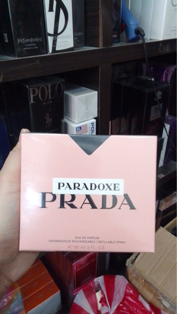 Prada paradoxe edp authentic US tester perfume (Category: Fragrance & Deodorants) located in Manila. Submitted by 4elsperfumes (Listing ID 1466536297, Image 1). Description: .