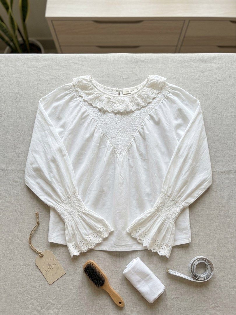 Preloved Blouses (Category: Blouses) located in Bulacan. Submitted by iamnanay (Listing ID 1466442596, Image 1). Description: J&T Delivery Payment First for the item and Sf.