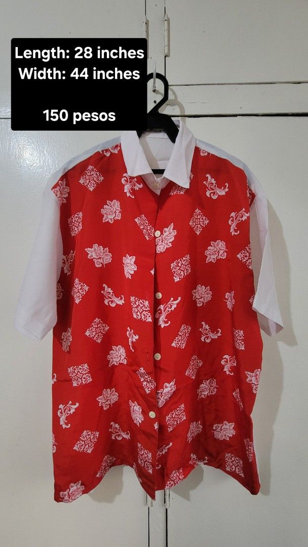 Preloved/Ukay/Decluttering Blouses Buttoned Shirt (Category: Blouses) located in Bacoor. Submitted by itsmereyyy (Listing ID 1466348531, Image 2). Description: See photos for details PAYO (Pay As You Order).