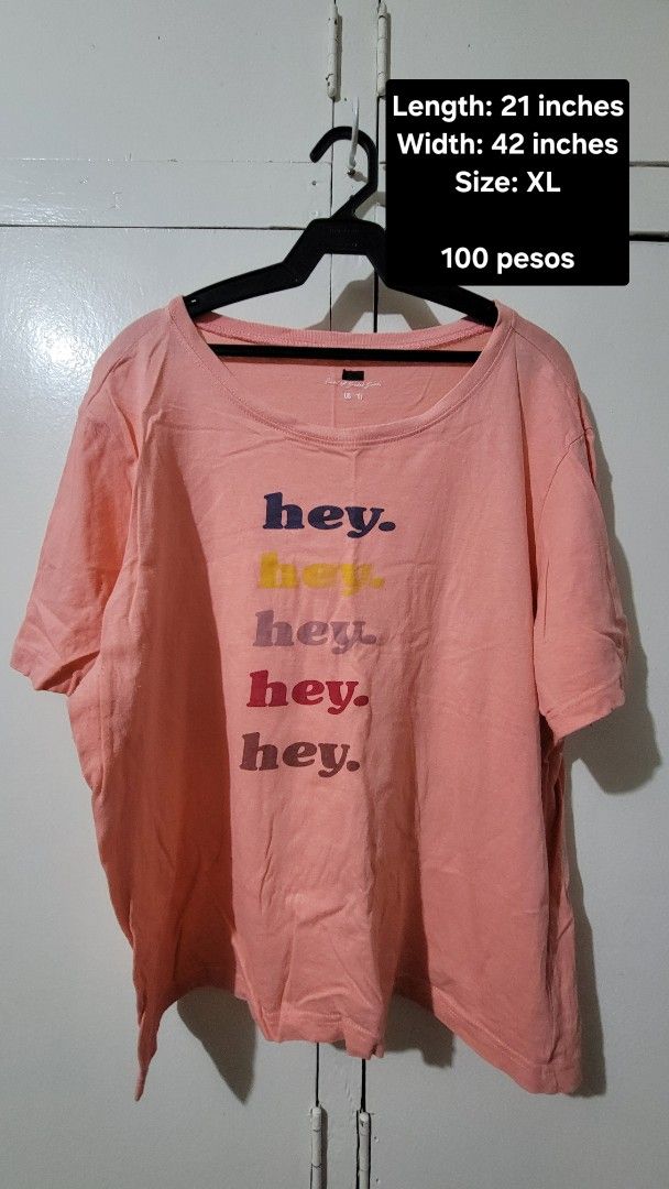 Preloved/Ukay/Decluttering Tshirts (Category: Tshirts & Polo Shirts ) located in Bacoor. Submitted by itsmereyyy (Listing ID 1466349707, Image 2). Description: See photos for details PAYO (Pay As You Order).