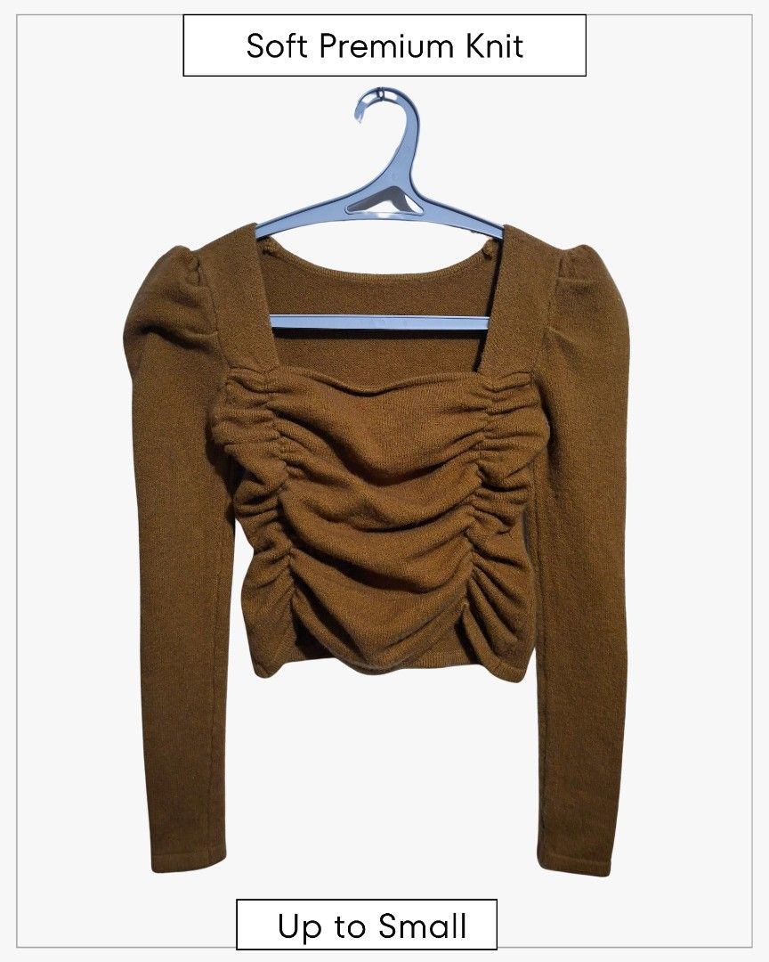 PREMIUM SOFT KNIT KOREAN BLOUSE BUNDLE (Category: Longsleeves) located in Paranaque City. Submitted by iloveem (Listing ID 1466539227, Image 3). Description: PLS SEE LAST PIC FOR PRICE.