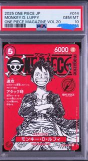 Monkey D. Luffy ST21-014 SR, Toys & Collectibles, Trading Cards, Graded ...