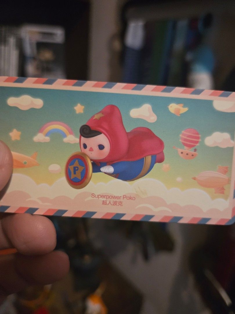 Pucky Flying Babies - Superpower Poko (Category: Designer & Blind Box Toys) located in Marikina City. Submitted by parcelpal.store (Listing ID 1466414972, Image 3). Description: Pucky Flying Babies - Superpower Poko used only for display.