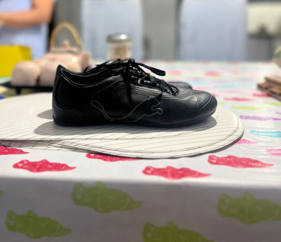 Puma Black Casual Sneakers (Category: Sneakers) located in Manila. Submitted by mabuyoocar74431 (Listing ID 1466503617, Image 1). Description: Puma Women's Soleil Cat Synthetic Leather Sneakers size 7 womens.