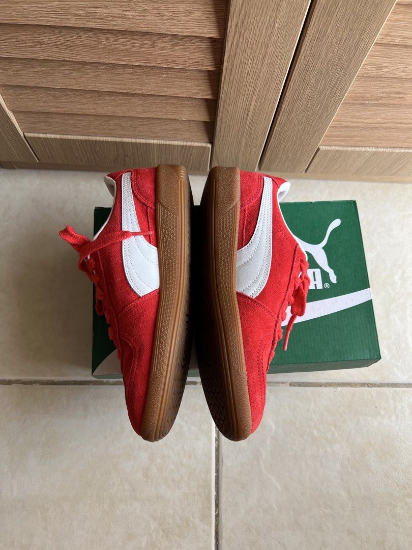 Puma Palermo (Category: Sneakers) located in Cebu City. Submitted by barbiejenz_cat (Listing ID 1466405342, Image 3). Description: Used once in our Korea Trip last June this year. Size 6.5 or 23.5cm Complete inclusions.