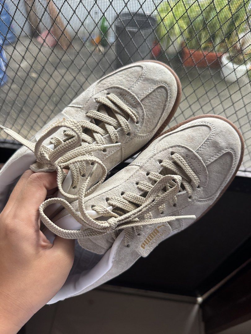 Puma Palermo (Category: Sneakers) located in Cebu City. Submitted by arabellaba_bar (Listing ID 1466414402, Image 1). Description: - ORIGINAL ‼️ - Size 7.5 womens - NO BOX (can give alternative box) - Used twice only.