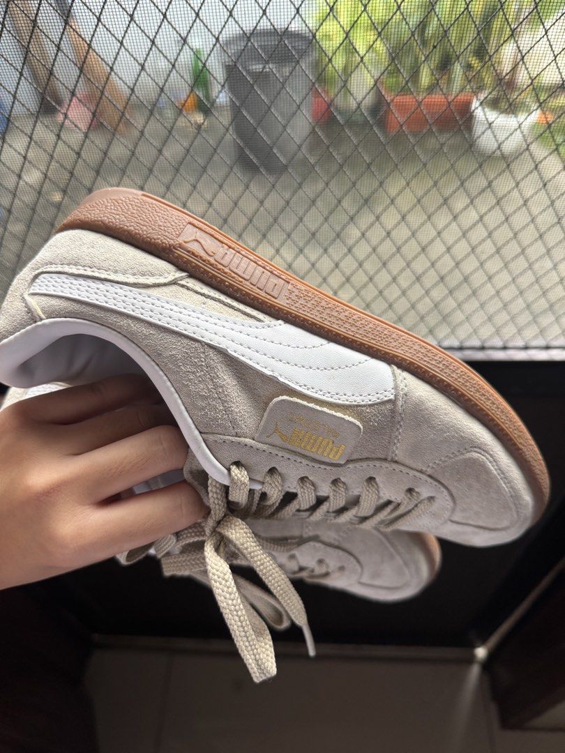 Puma Palermo (Category: Sneakers) located in Cebu City. Submitted by arabellaba_bar (Listing ID 1466414402, Image 3). Description: - ORIGINAL ‼️ - Size 7.5 womens - NO BOX (can give alternative box) - Used twice only.