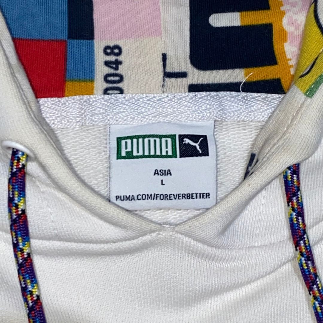 PUMA PULLOVER HOODIE (Category: Coats, Jackets and Outerwear) located in Quezon. Submitted by ejay.thrift.clothes (Listing ID 1466533686, Image 3). Description: LARGE 21 X 26.5 NO ISSUE COLOR RATE: 9/10 EXCELLENT CONDITION # 559.