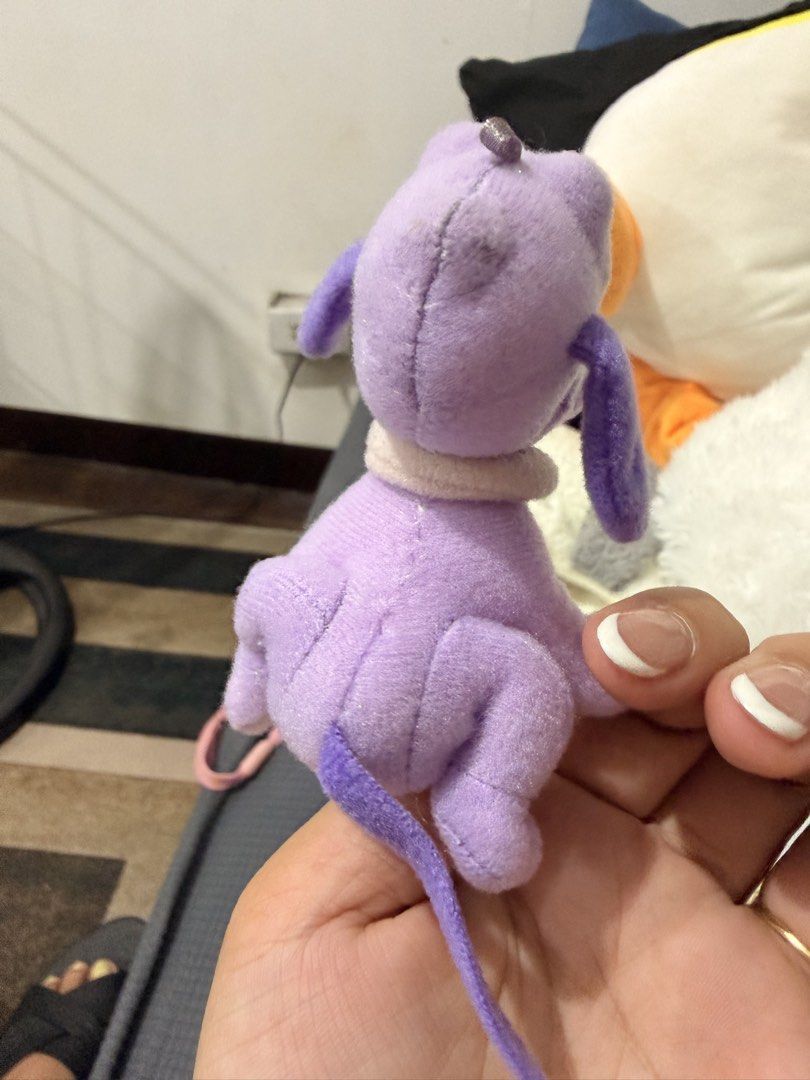 Purple Pluto plush keychain charm from the Disney (Category: Charms) located in Quezon City. Submitted by cookiecreammm (Listing ID 1466548273, Image 2). Description: .