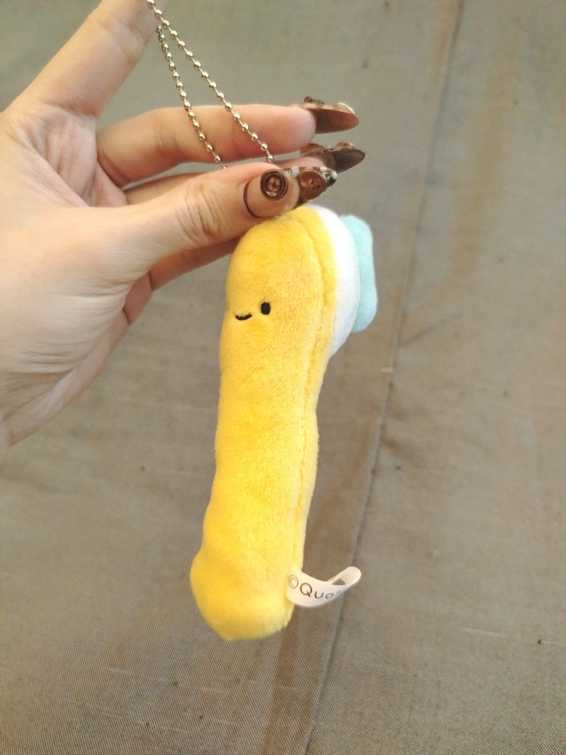 Qualia Toothbrush Plushie Keychain (Category: Plushies & Soft Toys) located in San Fernando. Submitted by jpmarketplace2023 (Listing ID 1466417480, Image 1). Description: 💚 All items are authentic from Japan. 💛 MOP: GCash (❌️ GCash Protect) 🩵 MOD: LBC only (❌️ S. Checkout, COD, COP) 💙 Meet-up: Vista Mall, San Fernando, Pampanga 💜 All items are on-hand. 🧡 First to pay gets the item first. ❤️ Breakable items are packed with care and caution. 