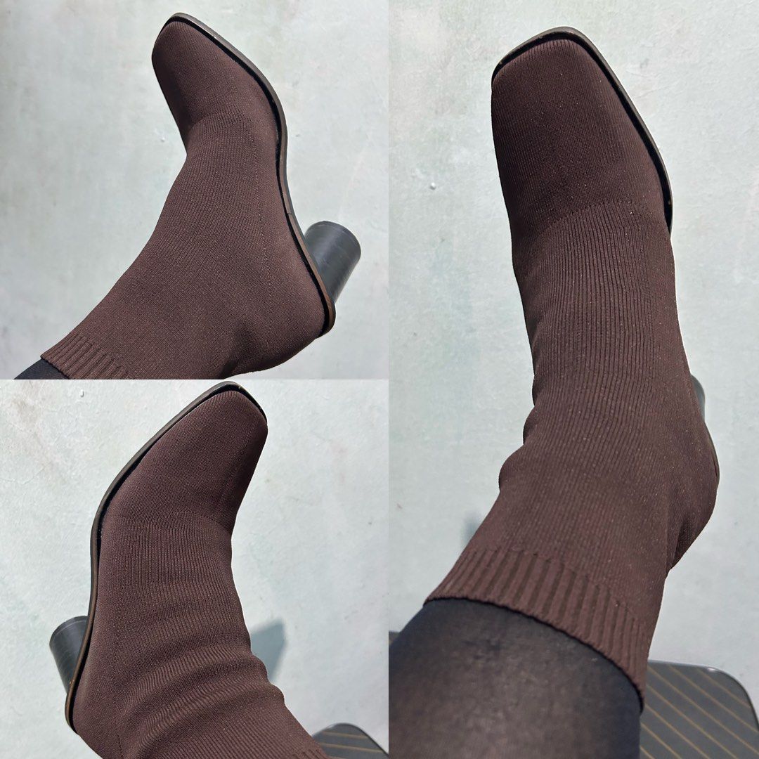 Queen Mary Fabric Ankle Boots (Category: Boots) located in Quezon City. Submitted by jjsurplus_23 (Listing ID 1466504804, Image 2). Description: 23cm insole.