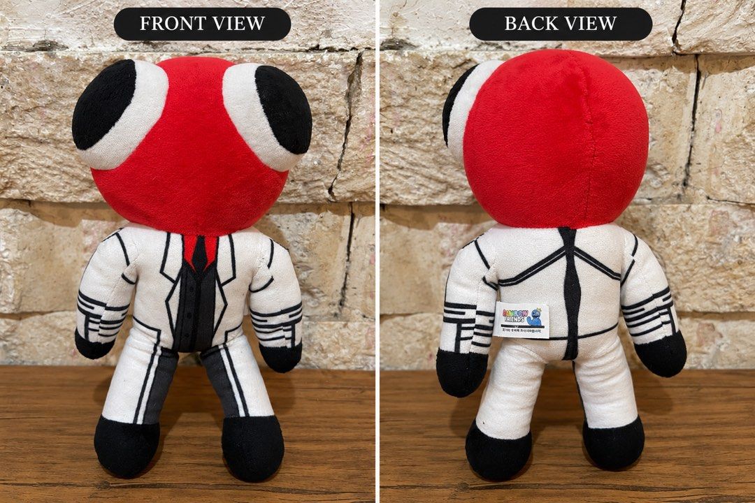 Rainbow Friends Red Scientist plush toy 11” (Category: Plushies & Soft Toys) located in San Fernando. Submitted by japansurpluselyu (Listing ID 1466459117, Image 1). Description: .