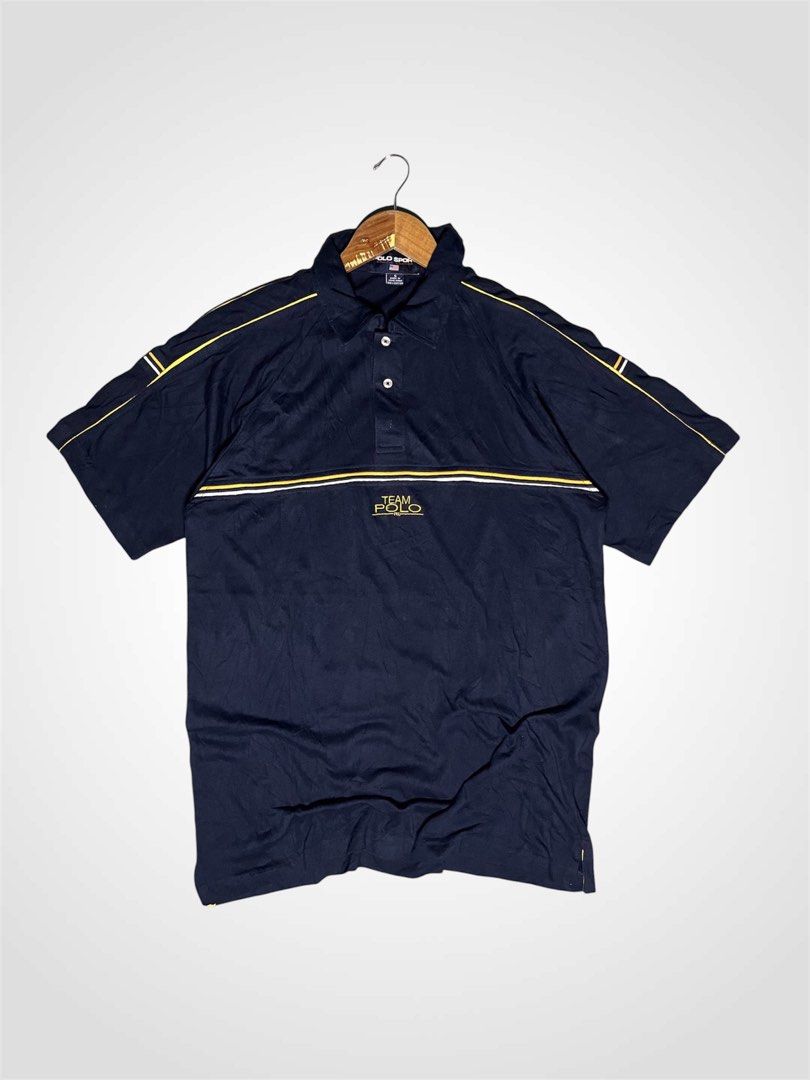 RALPH LAUREN (Category: Tshirts & Polo Shirts ) located in Catbalogan. Submitted by wayndsyclee. (Listing ID 1466404468, Image 1). Description: POLO SPORT RALP LAUREN VINTAGE NO ISSUE EXCELLENT COLOR RATE 9.5/10 Size medium to large Dimes:w22/L29.