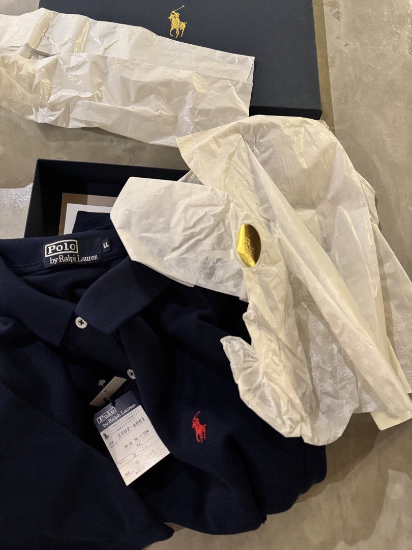 Ralph Lauren Polo Shirt (Category: Luxury Apparel) located in Manila. Submitted by thevintage90_sretro. (Listing ID 1466374146, Image 1). Description: Ralph Lauren Polo Shirt Brandnew complete with box Large Legit dm.