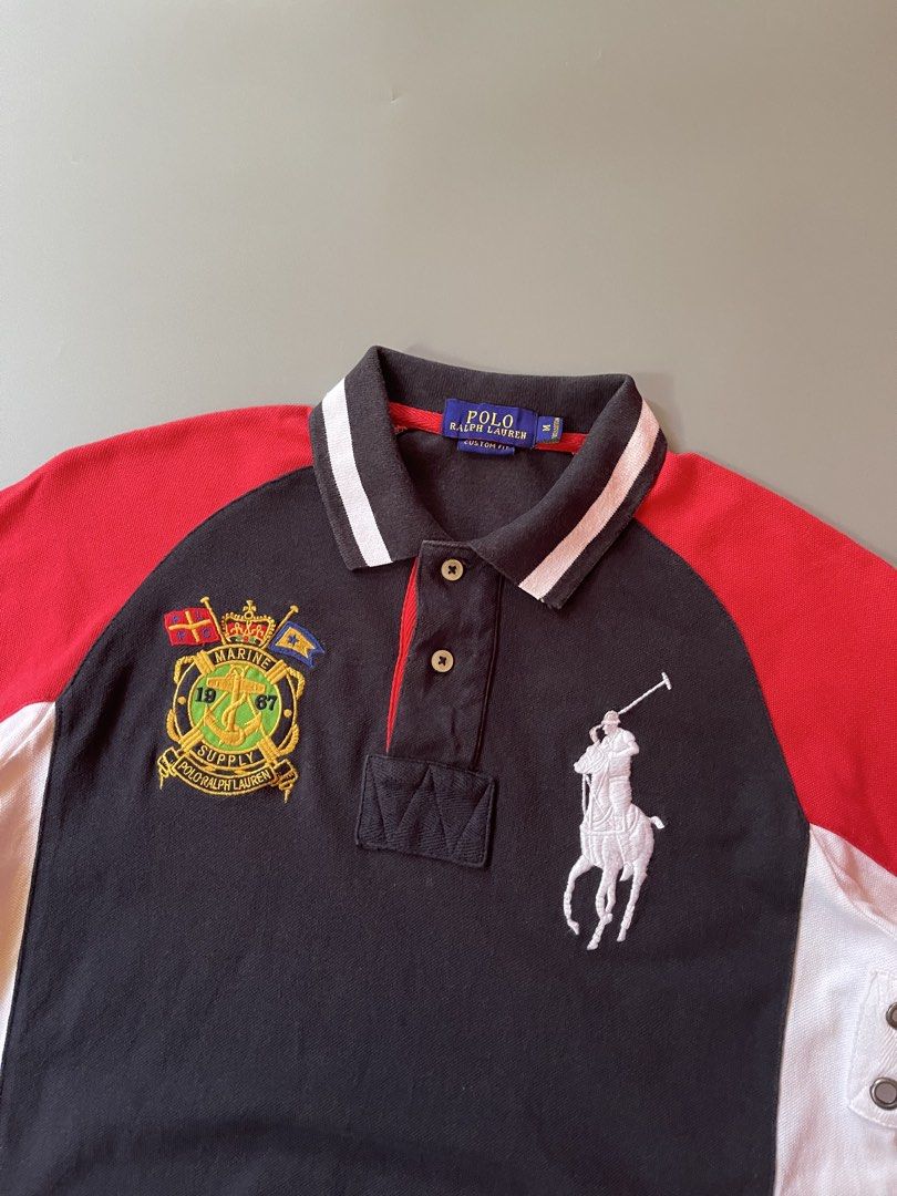 ralph lauren rl polo shirt (Category: Formal Shirts) located in Compostela. Submitted by source_20 (Listing ID 1466516678, Image 3). Description: RL POLO SHIRT BIG PONY DIMES 20X27 CR 9/10 EXCELLENT CONDITION ISSUE MINIMAL NECKLINE STILL EXCELLENT CONDITION 💯 📍DAVAO DE ORO CAN SHIP VIA JNT .