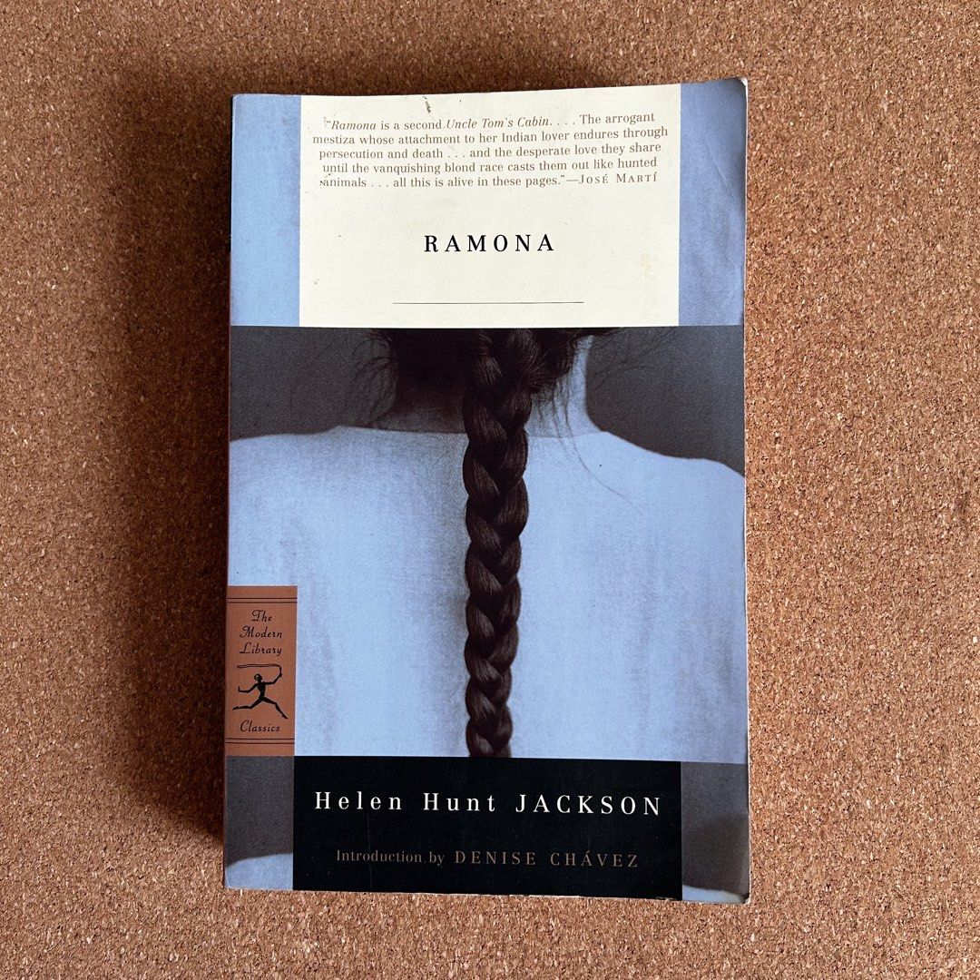 Ramona | Helen Hunt Jackson (Vintage) (Category: Storybooks) located in Quezon City. Submitted by thelastofherkind (Listing ID 1466434558, Image 1). Description: Bookstore Price: 220. Slight flaws only - slightly bent pages, slightly dirty cover. Otherwise, pages are pristine and are good for reading. :) With an introduction by Denise Chávez. .