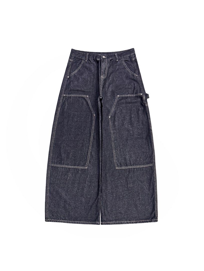 RAW DENIM DOUBLE KNEE BARREL JEANS (Category: Jeans) located in Subic. Submitted by kidfrom00s (Listing ID 1466390759, Image 1). Description: RAW DENIM DOUBLE KNEE BARREL JEANS 30” TO 34” WAIST 15” THIGH 42” LENGTH 12” HEM .