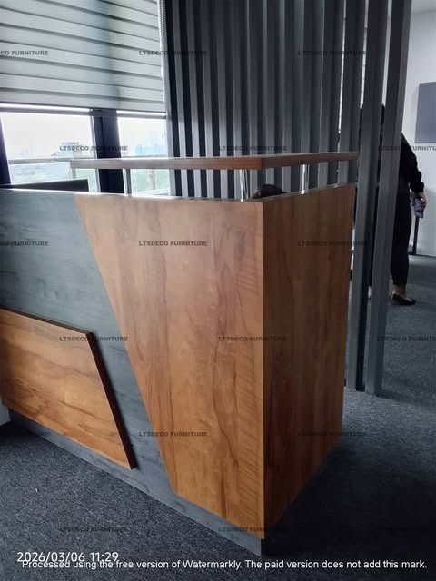 RECEPTION TABLE OFFICE FURNITURE OFFICE PARTITION (Category: Office Furniture & Fixtures) located in Quezon City. Submitted by cherry.ltsdeco (Listing ID 1466392143, Image 3). Description: LTSDECO Home and Office Furniture Trading MANUFACTURER • FABRICATOR • SUPPLIER Looking for office furniture, modular partitions, workstations, or customized furniture? We can help! LTSDECO Home and Office Furniture Trading is a trusted manufacturer, fabricator,