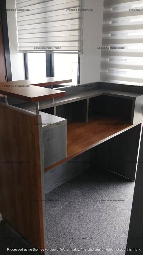 RECEPTION TABLE OFFICE FURNITURE OFFICE PARTITION (Category: Office Furniture & Fixtures) located in Quezon City. Submitted by cherry.ltsdeco (Listing ID 1466392143, Image 2). Description: LTSDECO Home and Office Furniture Trading MANUFACTURER • FABRICATOR • SUPPLIER Looking for office furniture, modular partitions, workstations, or customized furniture? We can help! LTSDECO Home and Office Furniture Trading is a trusted manufacturer, fabricator,