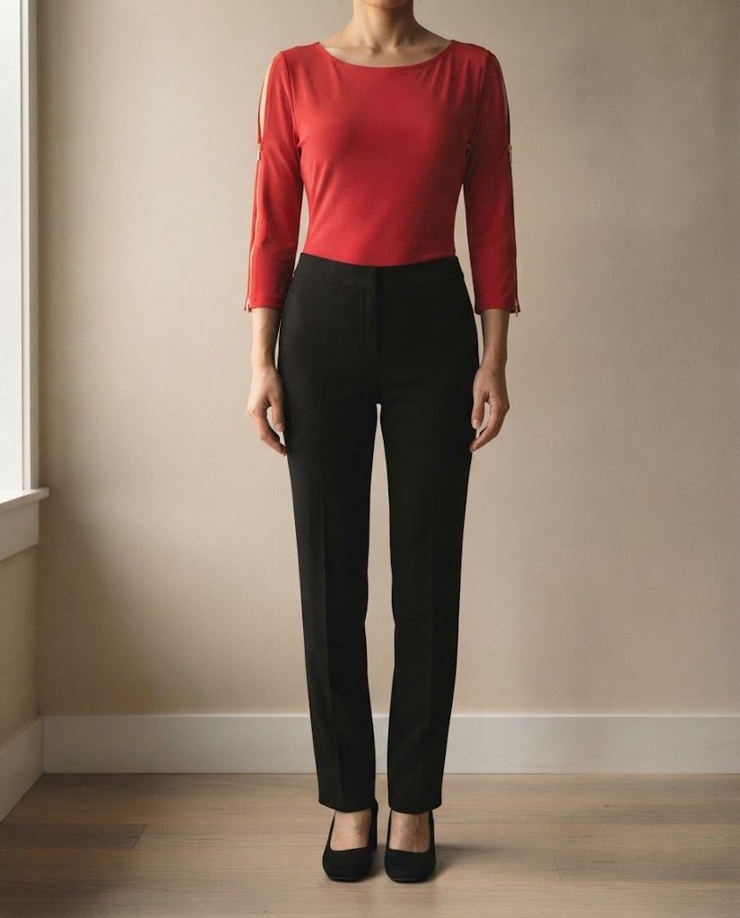 ZIPPER RED TOP BLOUSE (Category: Longsleeves) located in Marikina City. Submitted by minimalistmanila (Listing ID 1465992314, Image 1). Description: ZIPPER RED TOP BLOUSE ✨Bought in USA • Condition: New with tags • Size: Medium • Model is 5'5 Original Price: $50 🏷️ My Price: P1,499. Order now! 🔴 No additional pictures will be provided. Lowballers will be ignored. Joybidders will be blocked. .