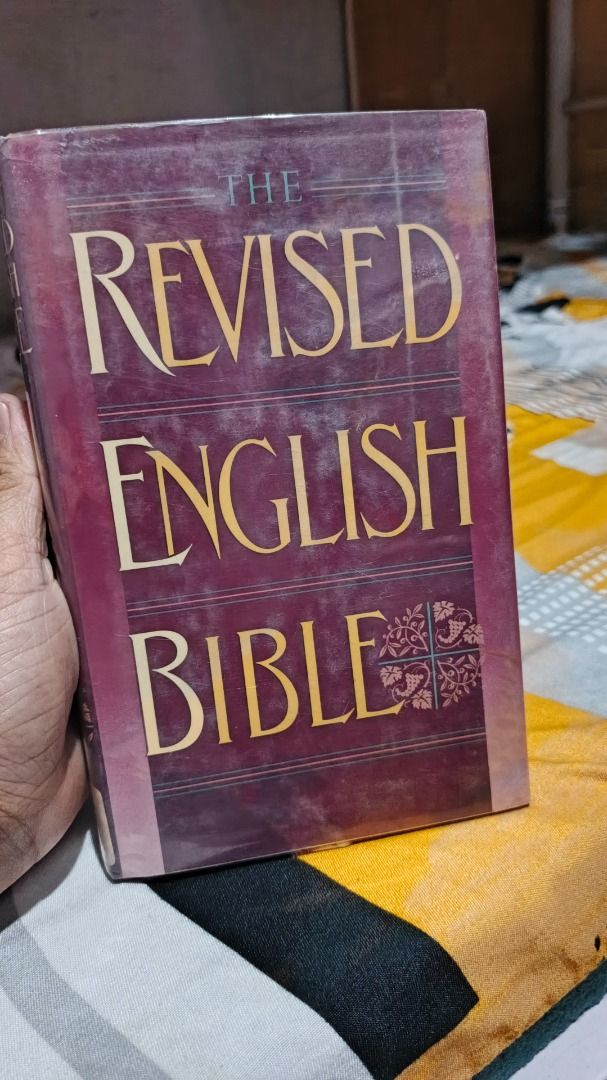 Revised English Bible (Rare) (Category: Religion Books) located in Quezon City. Submitted by newhawk.cd2007 (Listing ID 1466531803, Image 1). Description: For Sale Revised English Bible Rare find 3,000 Only. Taguig City Open for Shipping Lalamove or LBC.