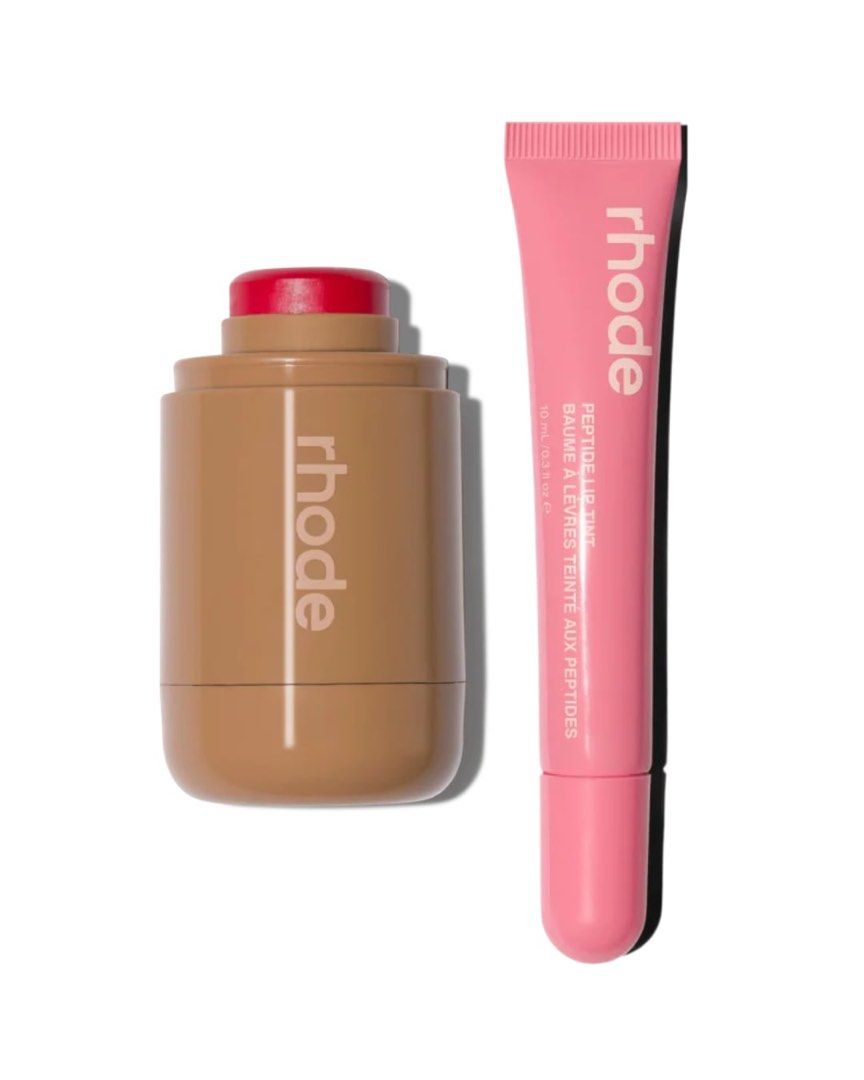 RHODE POCKET BLUSH + PEPTIDE LIP TINT DUO PASABUY (Category: Makeup) located in Manila. Submitted by gotchafinds.ph (Listing ID 1466523514, Image 2). Description: RHODE POCKET BLUSH + PEPTIDE LIP TINT DUO 💌 🇺🇸 USA PASABUY Create your own rhode duo! ✨ ₱3,895 ♡ Pocket Blush ♡ Peptide Lip Tint 🎀 CUSTOMIZABLE DUO Choose any Pocket Blush + Peptide Lip Tint shades you want! Just send us the shades you’re looking for, and we’ll check if they’re avai